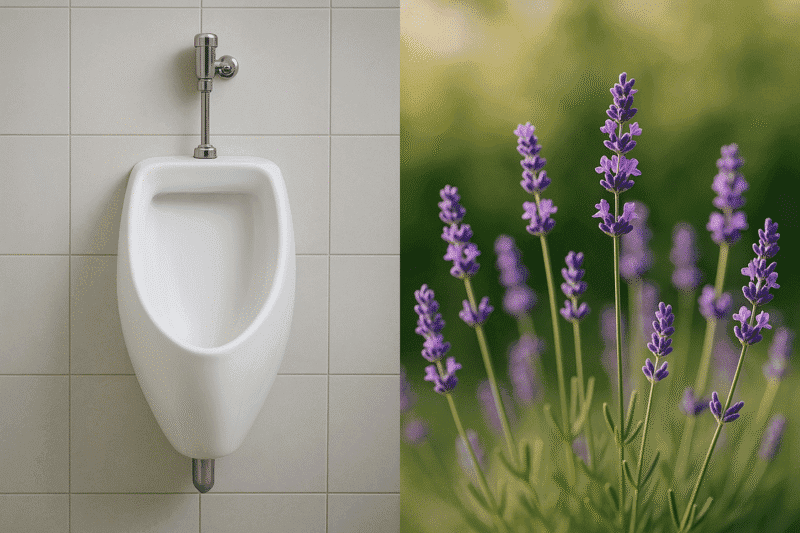 Lavender Urinal Screens – 250 Pack 2 Lavender Urinal Screens – 250 Pack - Image 2