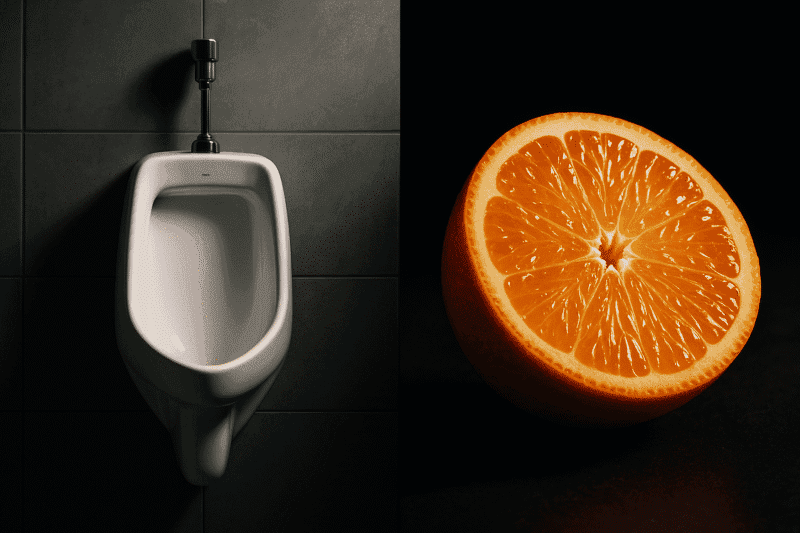 Tangerine Urinal Screens – 250 Pack 2 Tangerine Urinal Screens – 250 Pack - Image 2
