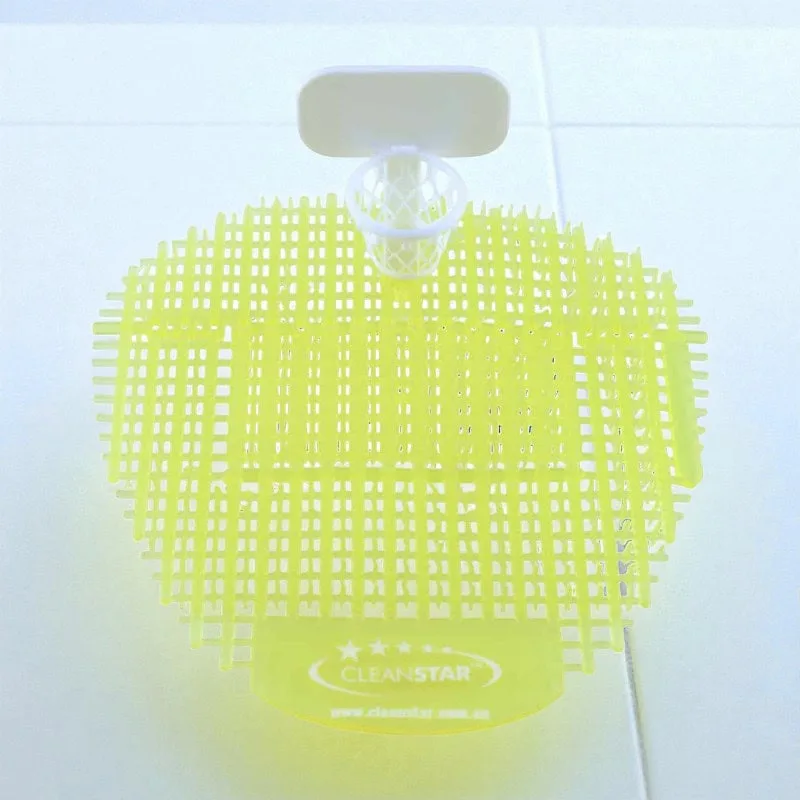 Cleanstar Basketball Urinal Screens – Lemon Scent (10 Pack)