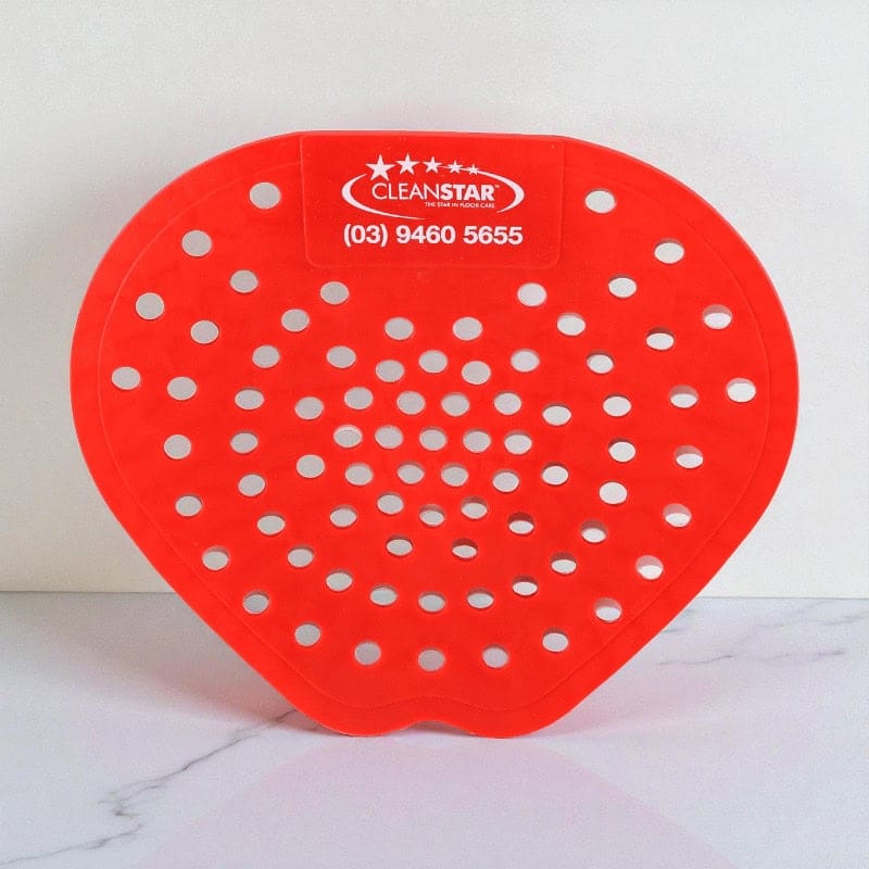 Flat Cherry Urinal Screen - 12 pack